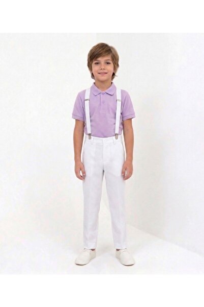 BLACK SWALLOW Μπλουζάκι με γιακά για αγόρια 23 Απριλίου 29 Οκτωβρίου - Λευκό ...