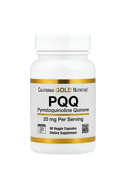 California Gold Nutrition Pqq Brain & Cognitive Antioxidants 20 Mg 60 Veggie ...