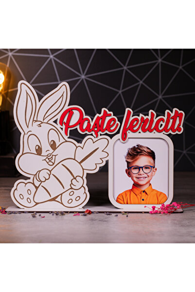 Creators of Crafts Rama Foto 8x10 Cm - Iepure - Paste Fericit