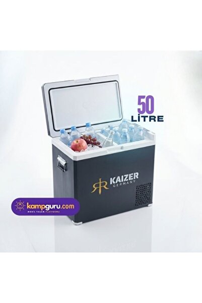 Kaizer Germany 40 Litre Buzdolabı 12 volt - 24 volt taşınabilir, metal gövde ...