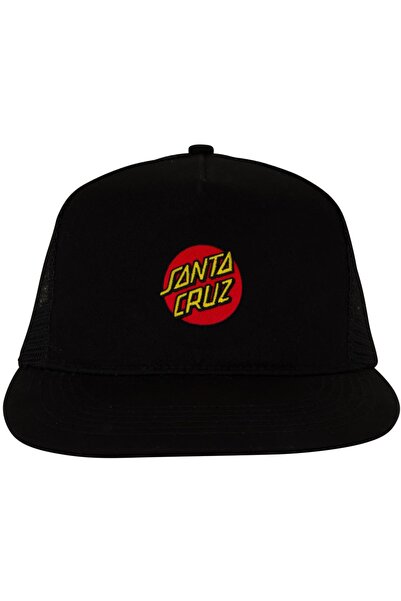 Santa Cruz Embr Blk Hat