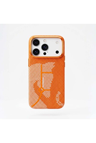 BLUEO iPhone 17 Pro Compatible Steed Woven Magsafe Compatible Aramid Fiber Pr...