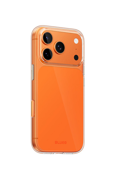 BLUEO iPhone 17 Pro Compatible Magsafe Transparent Anti-Yellowing Magnetic Ca...