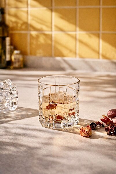 Maloria Edna Ağır Kristal Cam Su Bardak Seti | 6'lı - 330ml