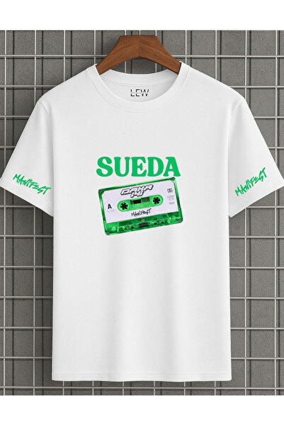 lovver Μπλουζάκι Manifest Sueda Better Song Design με λεπτομερή εκτύπωση στο ...