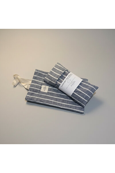 Aronella Organics وسادة عين باللافندر في حقيبة خاصة - وسادة عين لليوجا والتأمل