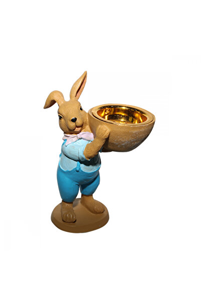 Other Rabbit-shaped ceramic incense burner - gold