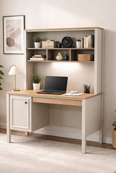 Moderniya Mobilya Cool Çok Amaçlı MDF Profil Ledli USB Portlu Çalışma Masası,...