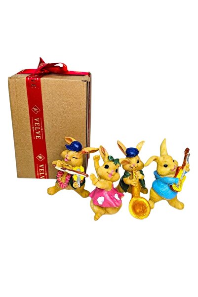 velve Σετ φιγούρες μουσικών, Ορχήστρα Ιεπουράσι, διασκεδαστικό διακοσμητικό μ...