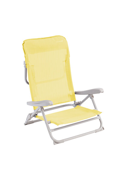 Outwell Seaford 4 Pozisyonlu & Konforlu Katlanır Plaj Sandalyesi Sunburst