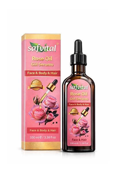 safvital Rose Essence Serum 100 ml Vitamin B5 Intensive Moisture Radiating Sk...
