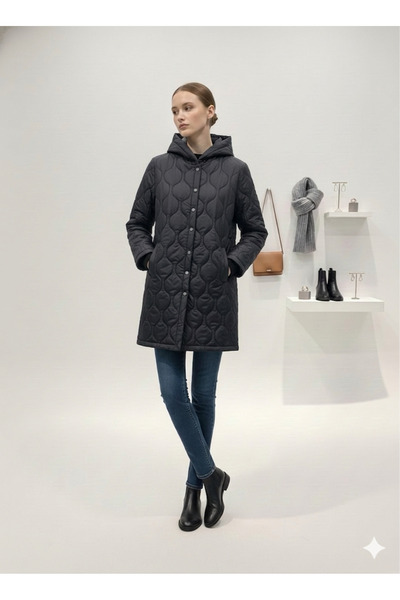 Quen WOMEN QUILTED COAT