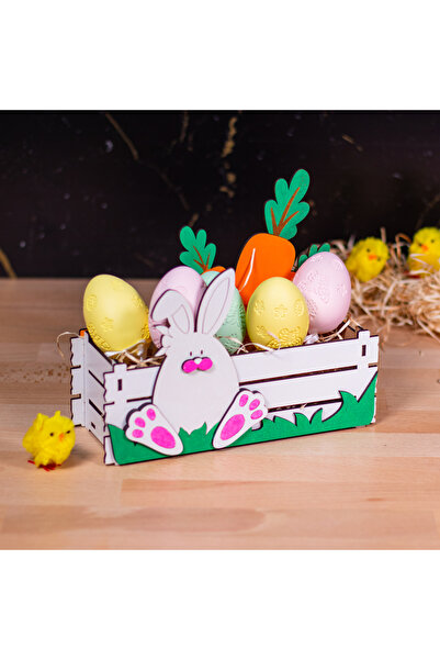 Creators of Crafts Coșulet de Paște- Iepuraș cu Morcovi