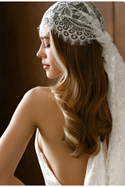 VENÜS MODA by Pınar Δαντελένιο πέπλο, πέπλο μποέμ, πέπλο χίπις, πλάτους 1 μέτ...