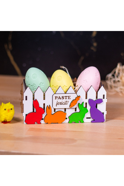 Creators of Crafts Coșulet de Paște cu iepuras - Paște Fericit !