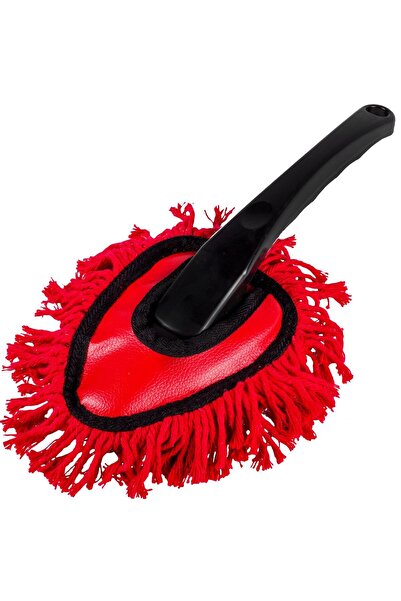 OEM Red Brush with Black Handle for Car Cleaning 18x13cm