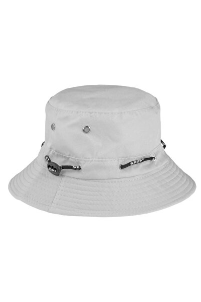OEM Black Grey Bucket Hat with Sport Lace for Men