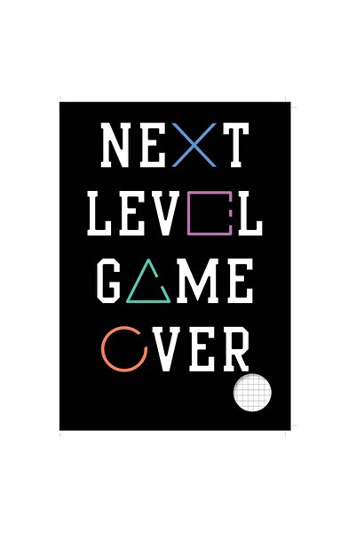 OEM Student Notebook A4 Mathematics Black Cover with Message - 100F