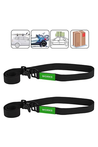 OEM Ιμάντες Στερέωσης με Μεταλλική Πόρπη 109x2.5 εκατοστά - 2 τεμάχια