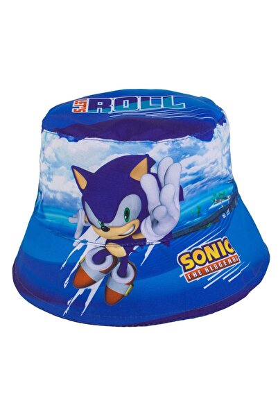 OEM Palarie de Tip ”Bucket” Bleu Sonic pentru Copii