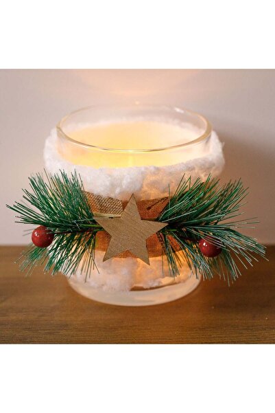 OEM Γυάλινο Κυπελλοειδές Κηροδοχείο Τύπου Χαπιού Ø7.5x8εκ.