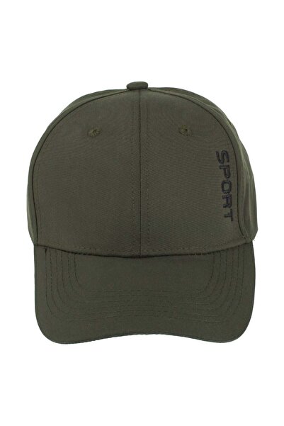 OEM Khaki Cap with "Sport" Embroidered for Men