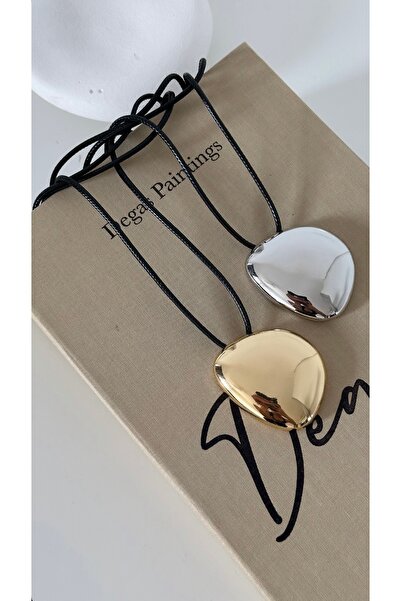 MNG Model Adjustable Modern Stylish Necklace with Vip Silver&Gold Leather Strap (Specify Color)