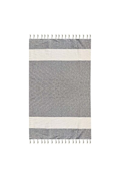 OEM Prosop Hamam Gri Romburi pentru Plaja 180x100cm