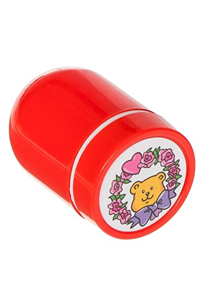 OEM Stampila Rotunda Colorata cu Ursulet de Sf. Valentin