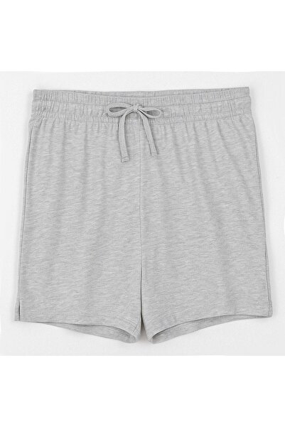 OEM Γυναικεία Σορτς Μελανζέ Γκρι Ενιαίο Μέγεθος