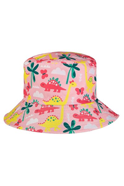 OEM Ροζ καπέλο ψαρά με δεινόσαυρο για μωρά