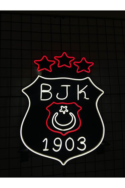 Neonnew BJK Logo Neon Tabela 70 x 45 cm