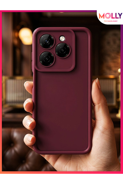 Molly Cherry Rotten Edges Thick Pan Silicone Case for Tecno Spark 20