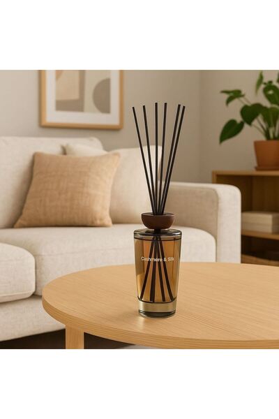 OEM Αρωματικό Έλαιο Χώρου σε Μπουκάλι με Κασμίρι & Μετάξι & Στικς - 500ml