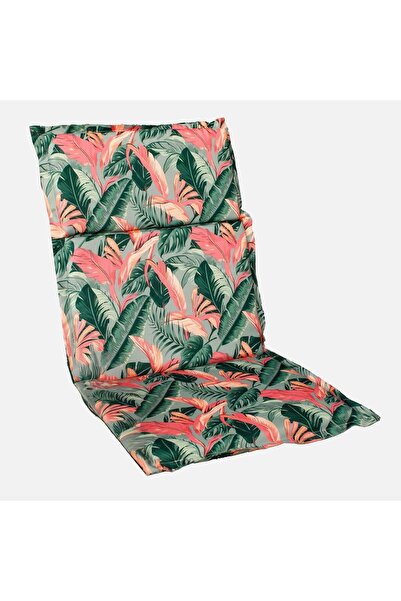 OEM Perna pentru Scaun cu Spatar Roz cu Model Frunze 95x45cm