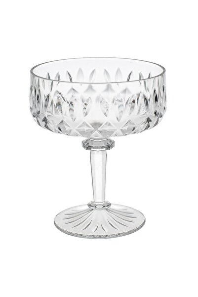 OEM Bol din Plastic Transparent cu Picior pentru Inghetata 350ml