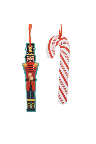 OEM Nail Files with Christmas Pattern Wooden Soldier & Candy Lollipop 14 cent...