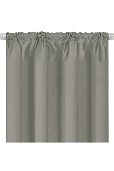 OEM Decorative Curtain with Grey Ribbon 140x260cm