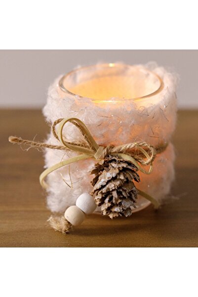 OEM Γυάλινο Κηροδοχείο σε σχήμα χαπιού Ø6x6.5 εκατοστά