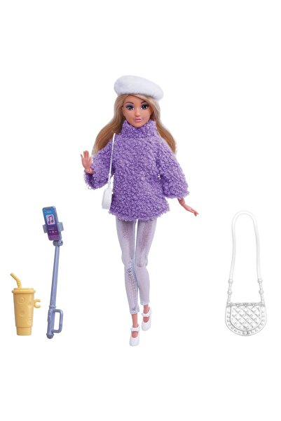 OEM Mannequin Doll with Lilac Winter Outfit & Accessories