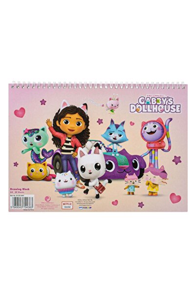 OEM A4 Σπιράλ Μπλοκ Σχεδίου & Μοτίβων - 30Φύλλα