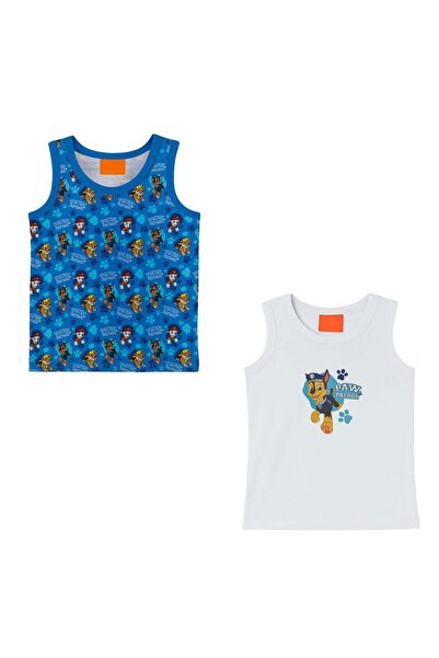 OEM Paw Patrol White Blue T-Shirt Set for Children - 2pcs 2-4 Years