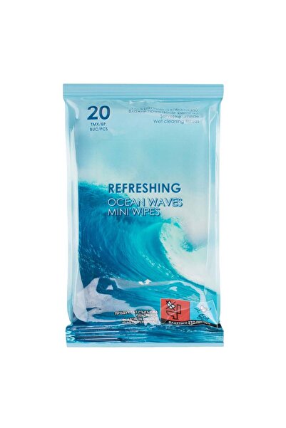 OEM Ocean Waves Wet Wipes - 20pcs