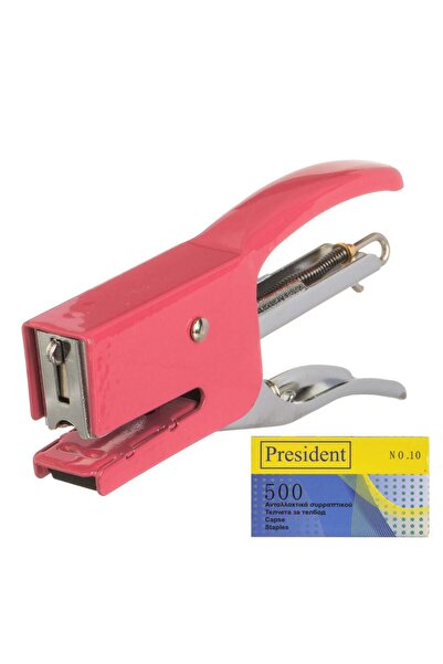 OEM Mini Fuchsia Stapler & Refills No. 10/5
