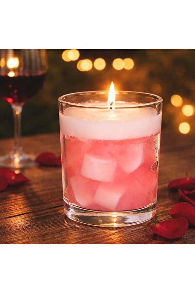 OEM Κερί τζελ σε γυάλινο δοχείο Ø7x8.5 εκατοστά