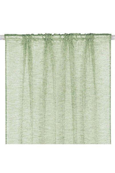 OEM Mint Green Decorative Curtain with Ribbon 140x260cm