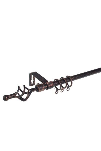 OEM Galerie de Perdea tip Bara Extensibila Metalica Neagra Bronze Brushed, 60...