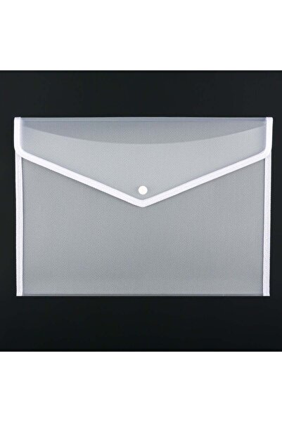 OEM White Transparent Folder with Staple 37.5x26x1cm