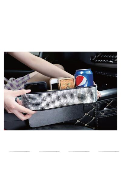 OEM Suport Lateral cu Strasuri pentru Scaun Auto 26,5x8x6cm