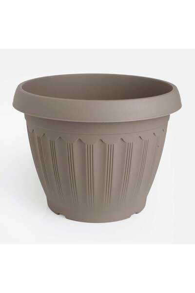 OEM Ghiveci Flori din Plastic Mocca Ø35x26cm - 15,2L